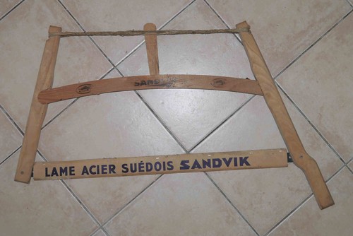 Ancienne scie bois sandvik - à,