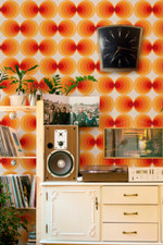 FONCTIONNE Pendule / horloge murale Jaz HOUDIC Transistor licence ATO trapèze an