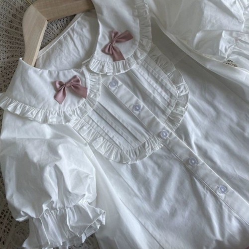 Lolita mignon blouses ados - ados, col