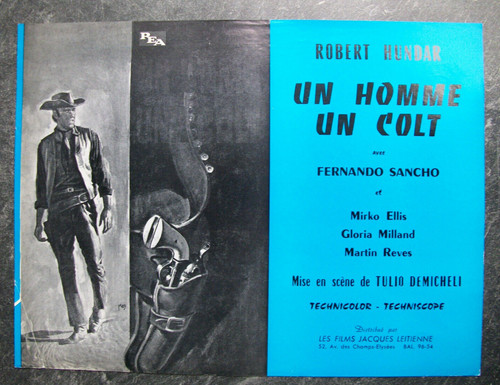 Homme colt synopsis - un,