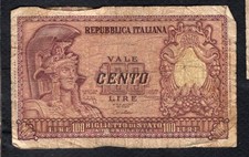 Italie 100 lire - italie,