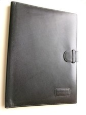 étui bloc-notes Lancel cuir noir made in Italie TBE