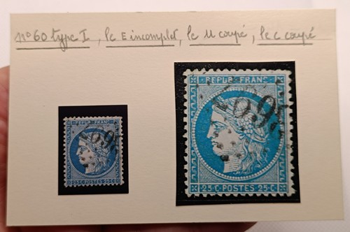 Timbre classique france xixe - timbre,