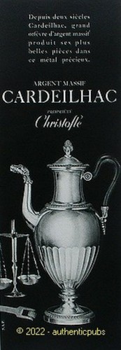 Publicite christofle - publicite,