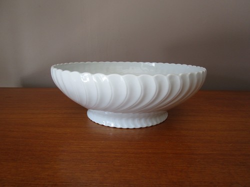Saladier blanc torses - saladier,