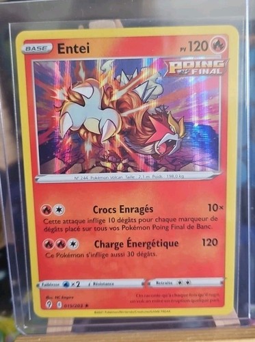 Carte pokémon entei 019 203 - entei, 019/203