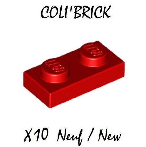 Lego 3023 10x brique plaque - 3023,