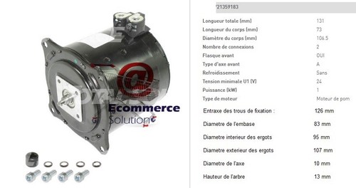 Moteur pompe hydraulique - pompe, 1