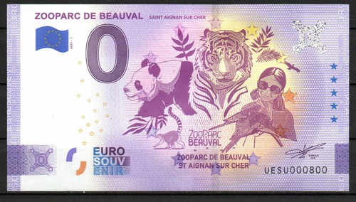 Billet souvenir zero euro - billet,