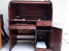 Meuble informatique rideau amovible