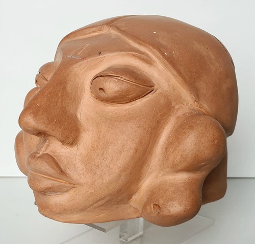 Sculpture tête jeune - femme, en
