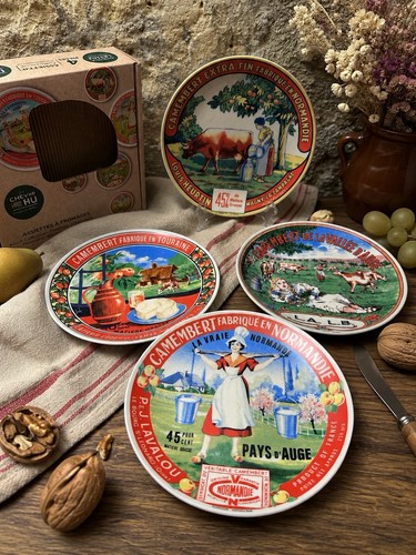 Lot assiettes à fromage - de,