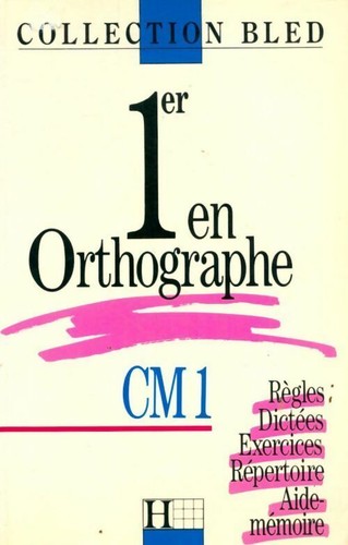 1er orthographe cm1 - en,