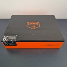 Boite en Bois Vide Cigare Camacho 20 Toro Honduras Objet du Fumeur