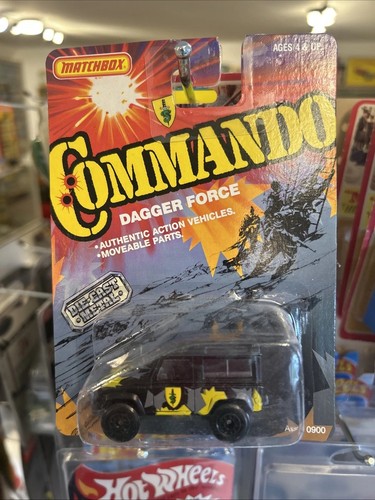 1988 matchbox commando dagger - matchbox,