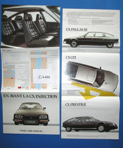4122 dépliant citroen - n°c.4122,