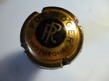 capsule de champagne Pol ROGER, Vinothèque, or et noir, N°68, à saisir