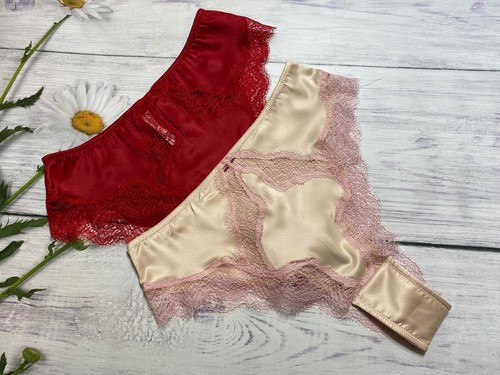 Culotte haute satin - en,