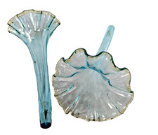 Art nouveau murano cornets - art,