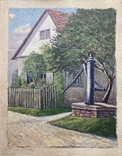 Peinture À L'huile Maison