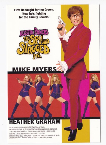 Austin powers carte postale - austin,