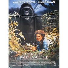 GORILLAS IN THE MIST French Movie Poster  - 47x63 in. - 1988 - Michael Apted, Si