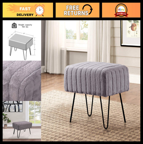 Cozy faux fur - fur, gray