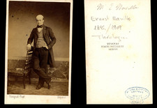 Vuagnat, Genève, Ernest Maville, théologien Vintage albumen print CDV.