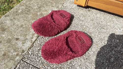 Chaussons prune tex - chaussons,