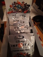 Lot n° 15 paquets Disney Infinity 1.0 Power Disc Pack NEUF SCELLÉ