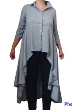 Tunique motif pied de poule taille XL