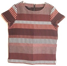 Tunique Motifs Rayures Multicolores Taille 38