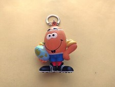 ANCIEN PORTE CLÉS MASCOTTE DROP BALLON RUGBY COUPE DU MONDE 1987 WORLD CUP 87