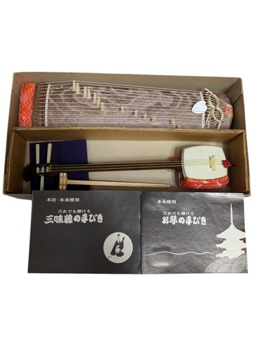 Mini koto shamisen - koto, musicaux