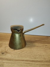 Ancienne cafetière turque ancienne Unic France en laiton  A Saisir 
