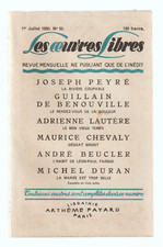 OEUVRES ORIGINALES 1950 Joseph