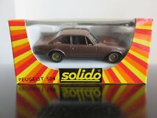ANCIENNE SOLIDO  PEUGEOT 504 COUPE PININFARINA 1/43 TBE EN BOITE