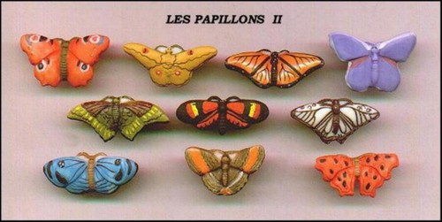 Papillons espèces monde - papillons,