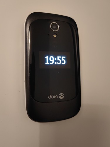 Doro 6530 noir - noir, blanc
