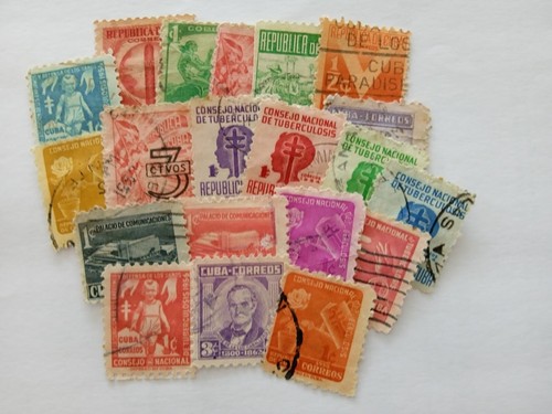 Lot timbres 1cuba - lot, de