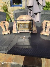 SUPERBE garniture de cheminee