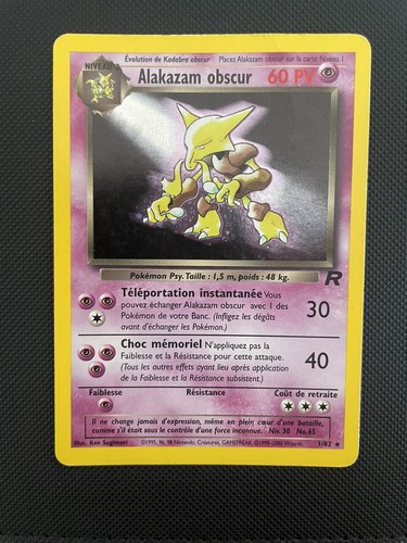 Carte pokémon alakazam - pokémon,