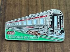 a PINS PIN ENAMEL TRAIN RAILWAYS LOCOMOTIVE L'ETOILE DU NORD