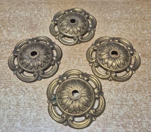 Rosace plafonnier bronze - plafonnier,