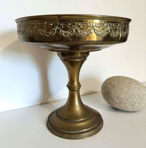 Coupe sur pied - , laiton