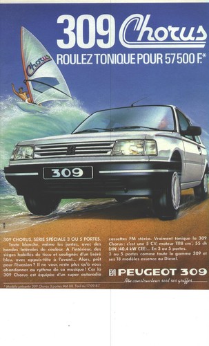 Publicite advertising 1987 - publicite,
