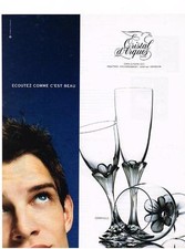 PUBLICITE ADVERTISING 103 1998 CRISTAL D'ARQUES  verres  GRANVILLE        101013