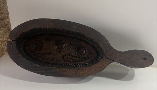 Moule beurre bois gravé - bois,