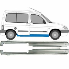 PEUGEOT PARTNER C BERLINGO 1996-2008 Marchepied Tôle de Réparation / Paire