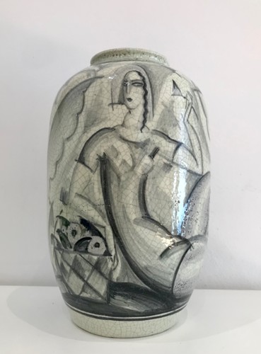 René buthaud vase vers - vers, 1925.
